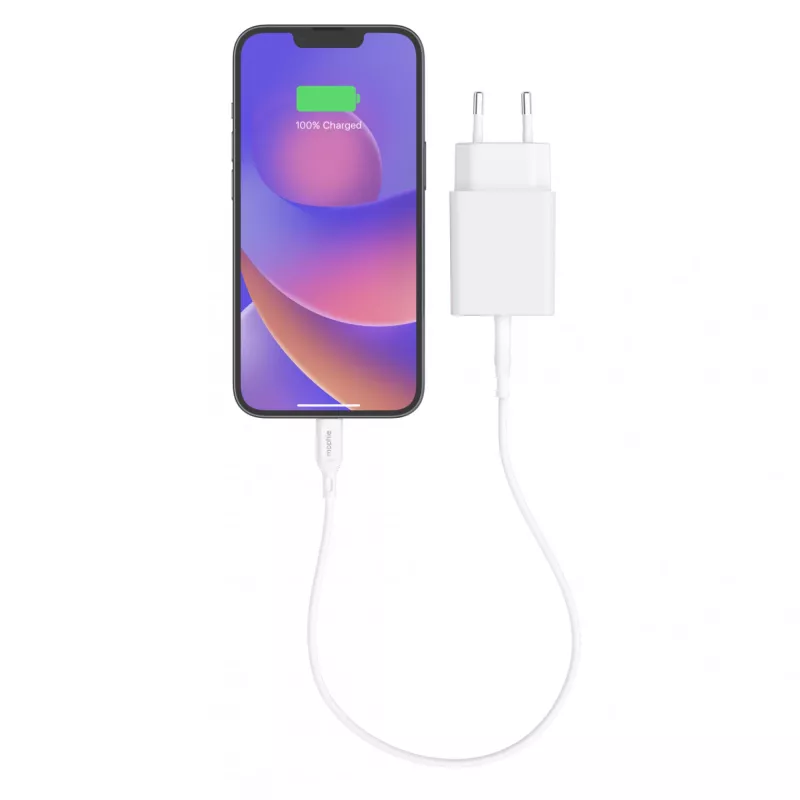 mophie essentials 20W USB-C PD seinadapter Universal Valge AC Kiirlaadimine Toasiseselt