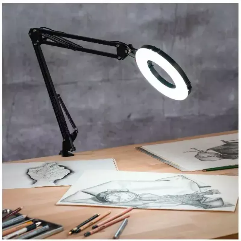Hama 700 II Ringlamp, mikrofon, veebikaamera, kaamera, mobiiltelefon/nutitelefon, tahvelarvuti/UMPC Must