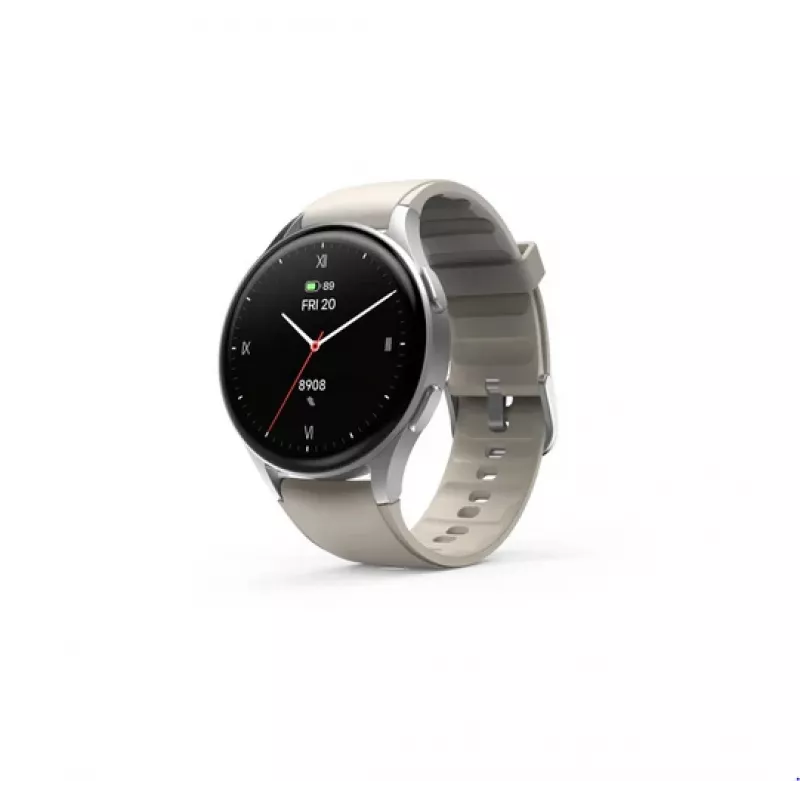 Hama Smartwatch 8900 3,35 cm (1,32 tolli) AMOLED 42 mm digitaalne 466 x 466 pikslit puuteekraan hõbedane GPS (satelliit)