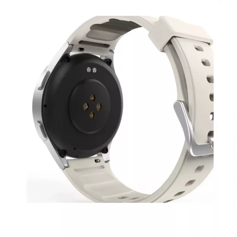 Hama Smartwatch 8900 3,35 cm (1,32 tolli) AMOLED 42 mm digitaalne 466 x 466 pikslit puuteekraan hõbedane GPS (satelliit)