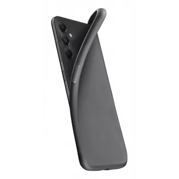 Cellularline Chroma - Galaxy A15 Värviline pehme kummist ümbris, Kaas, Samsung, A15 5G, 16,5 cm (6,5 tolli), Must