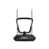 Indoor antenna Hama Classic 2m kaabel Must 105x150x195mm