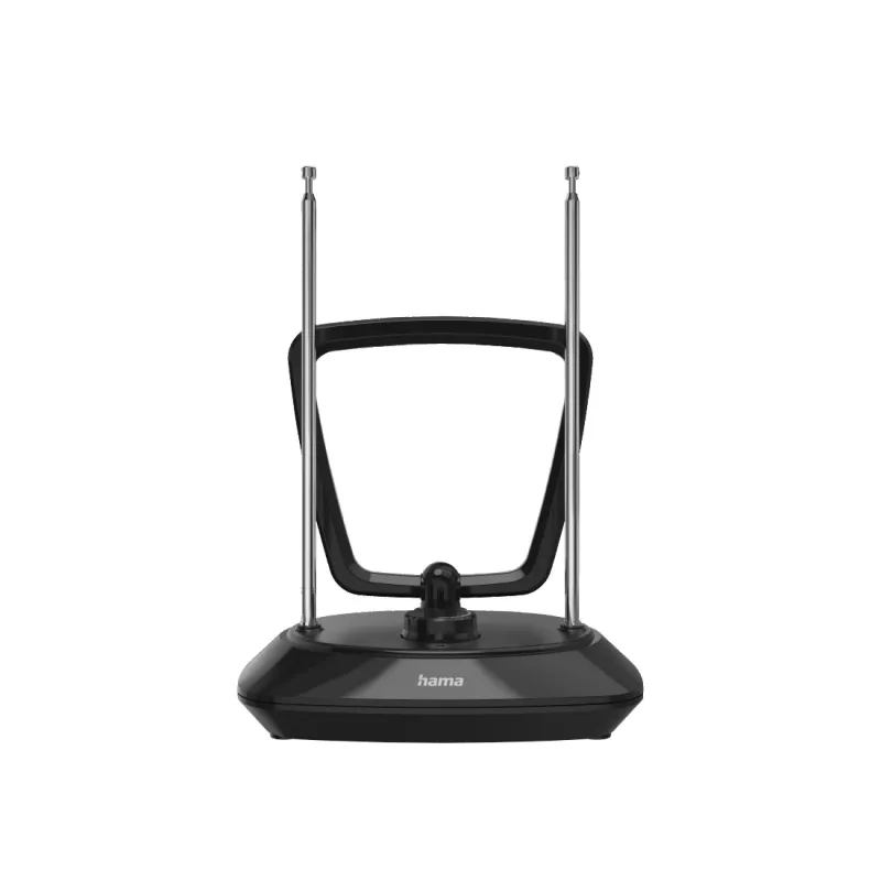 Indoor antenna Hama Classic 2m kaabel Must 105x150x195mm