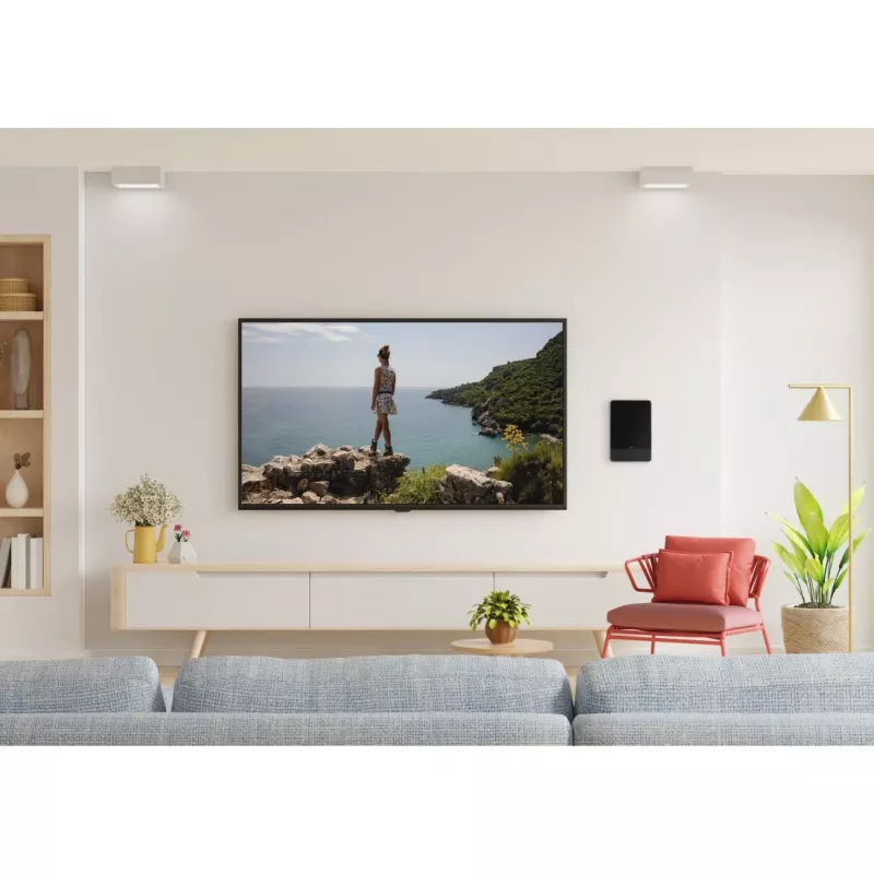 Siseantenn Hama Pro 2m USB must 135x10x200mm