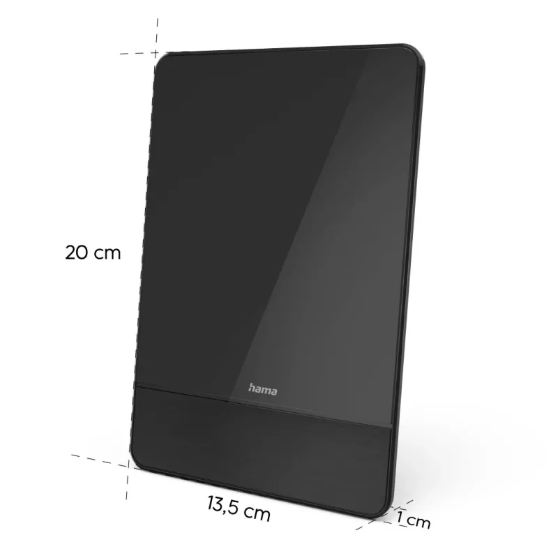Siseantenn Hama Pro 2m USB must 135x10x200mm