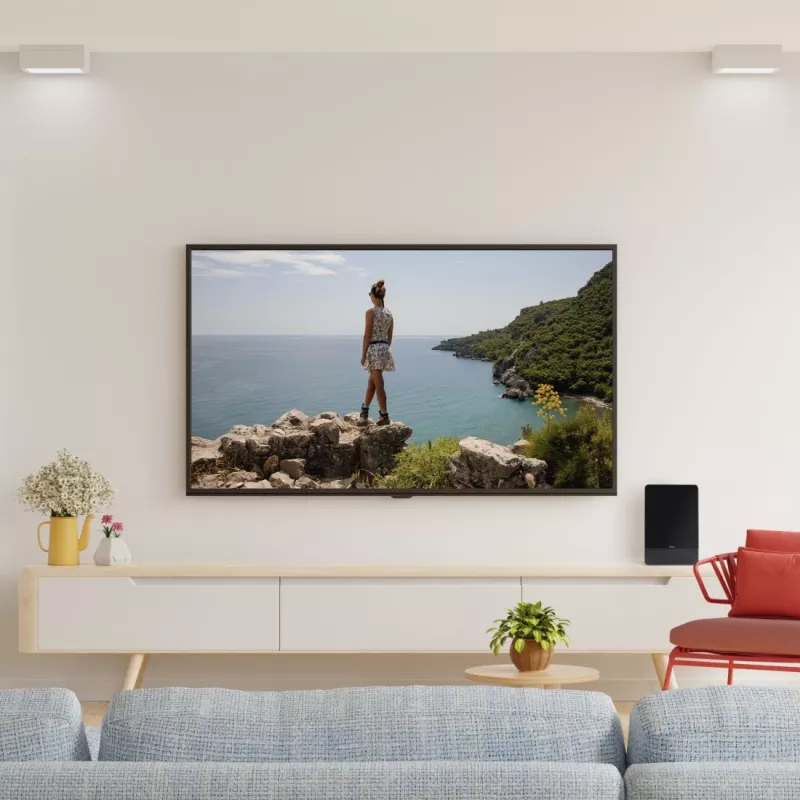 Siseantenn Hama Pro 2m USB must 135x10x200mm