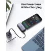 Akupank UGREEN 35338, 5000 mAh, hall, kaasaskantav aku nutitelefonile, ühe seadme väljund