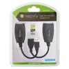 Techly IUSB-EXTENDTY5 kaablisoolis USB RJ-45 Must