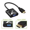 Techly kaabliadapter HDMI-VGA must 0,1 m 1920x1200 60 Hz