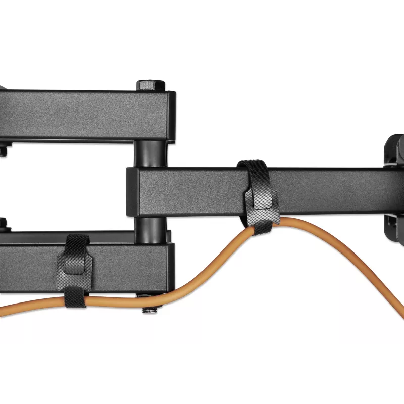 Manhattan TV & Monitor Mount Full Motion 1 ekraanile 37-65 Must VESA 100x100 kuni 600x400mm Max 40kg