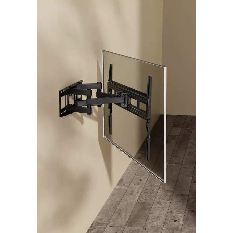 Manhattan TV & Monitor Mount Full Motion 1 ekraanile 37-65 Must VESA 100x100 kuni 600x400mm Max 40kg