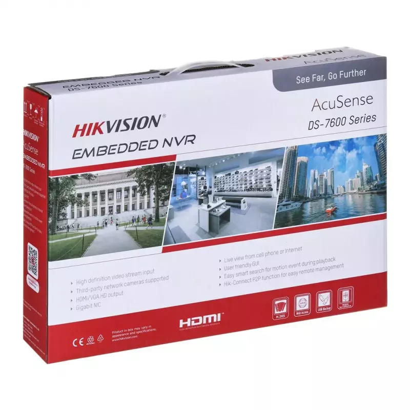Võrgusalvesti Hikvision DS-7608NXI-K1(D) 8 kanaliga 4K salvestus