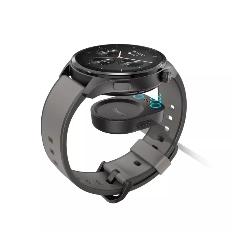 Hama 9000 3,63 cm (1,43 tolli) AMOLED 52 mm digitaalne puuteekraaniga antratsiit GPS (satelliit)