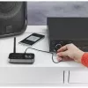 Juhtmevaba helisignaali saatja/vastuvõtja HAMA Link.it duo 3,5 mm, Bluetooth, 10 m leviala, USB-toitega, must