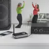 Juhtmevaba helisignaali saatja/vastuvõtja HAMA Link.it duo 3,5 mm, Bluetooth, 10 m leviala, USB-toitega, must