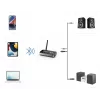 Juhtmevaba helisignaali saatja/vastuvõtja HAMA Link.it duo 3,5 mm, Bluetooth, 10 m leviala, USB-toitega, must