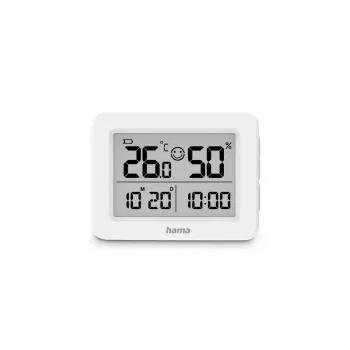 Hama 00222231 keskkonnatermomeeter Elektrooniline keskkonnatermomeeter Siseruumidesse Valge