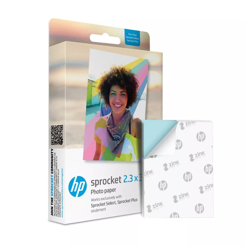 Fotopaber HP Sprocket Select 5.8 x 8.6 cm 50-leheline pakk