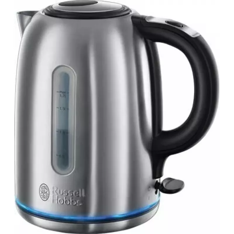 Elektriline veekeetja Russell Hobbs 1,7 L 2400 W roostevaba teras, veetaseme indikaator, 360° alus