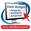 Rõivasiirdepaber Avery MD1003 tindiprinterile valge 210x297mm 4 tk