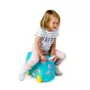 Kohver Trunki Una the Unicorn 4 ratast 18L Roosa Türkiissinine Kollane