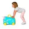 Kohver Trunki Una the Unicorn 4 ratast 18L Roosa Türkiissinine Kollane