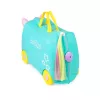 Kohver Trunki Una the Unicorn 4 ratast 18L Roosa Türkiissinine Kollane