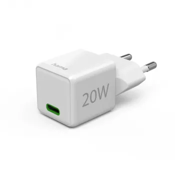 Siselaadur Hama 00201980 Kiirlaadimine Valge USB USB-C