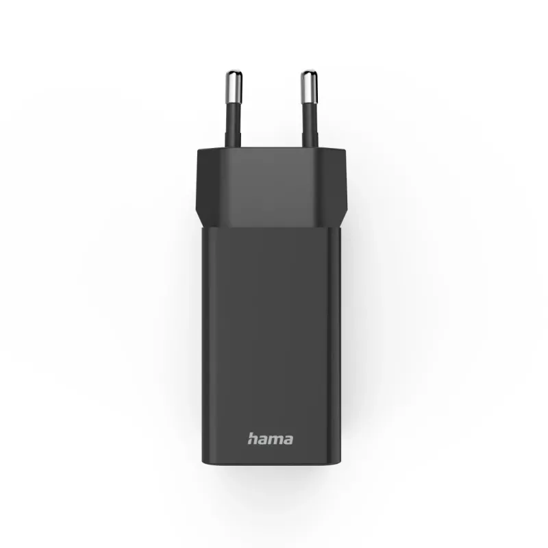 Hama 00201990 mobiilseadmete laadija Peakomplekt, Akupank, Nutitelefon, Tahvelarvuti Must Vahelduvvool Kiirlaadimine Sisetingimustes