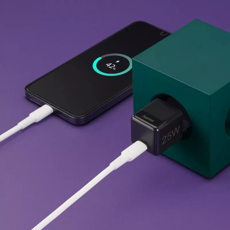 Hama 00201985 mobiilseadme laadija Nutitelefon Must Vahelduvvool Kiirlaadimine Siseruumides