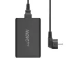 Laadimisjaam HAMA 201977, 240W kokku, 4× USB-C, 1× USB-A, must