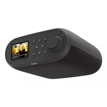Internetiraadio Hama 00054258 digitaalne DAB DAB+ FM 5 W must