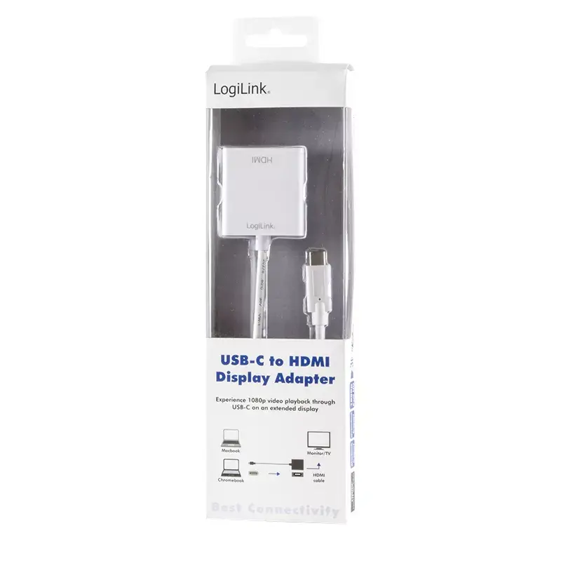 USB-graafikaadapter LogiLink UA0236A valge