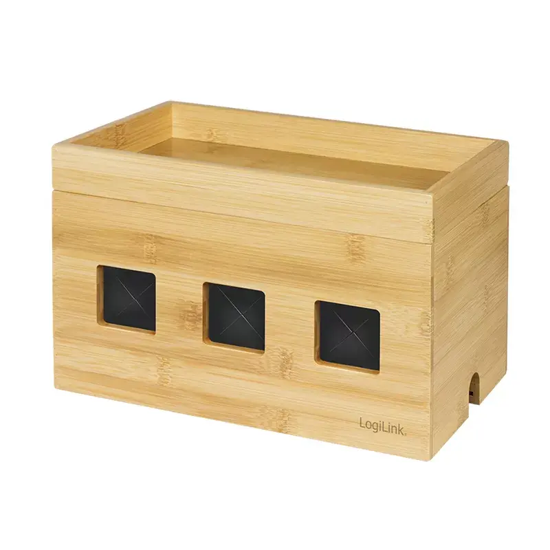 Pikendusjuhtme kate LogiLink KAB0076 Puit 140x255x165 mm