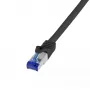 Võrgukaabel LogiLink C6A143S RJ-45 Cat6a 50 m Must