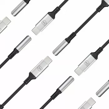 3,5 mm USB-kaabel 3MK 3,5 mm pesa 1 tk USB-C–3,5 mm pesa