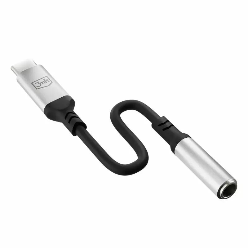3,5 mm USB-kaabel 3MK 3,5 mm pesa 1 tk USB-C–3,5 mm pesa