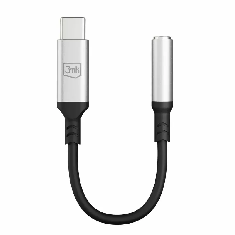 3,5 mm USB-kaabel 3MK 3,5 mm pesa 1 tk USB-C–3,5 mm pesa