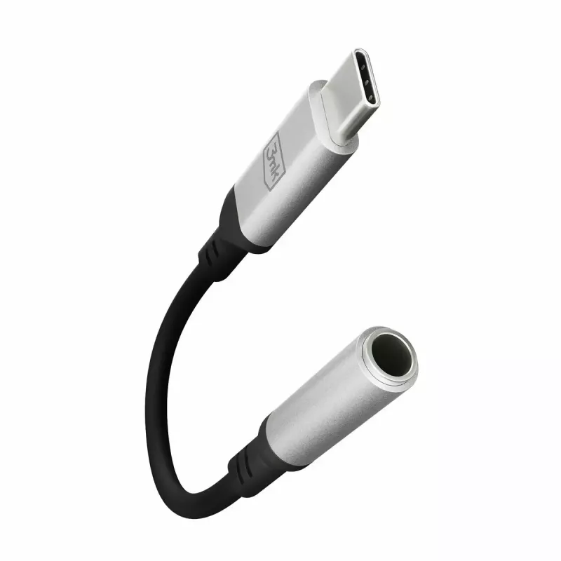 3,5 mm USB-kaabel 3MK 3,5 mm pesa 1 tk USB-C–3,5 mm pesa