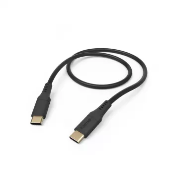 Hama Flexible USB kaabel USB 2.0 1.5 m USB C Must