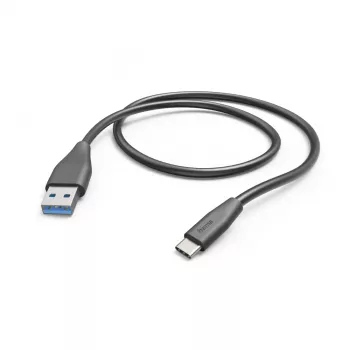 Hama 00201595 USB-kaabel USB 2.0 1,5 m USB A USB C Must