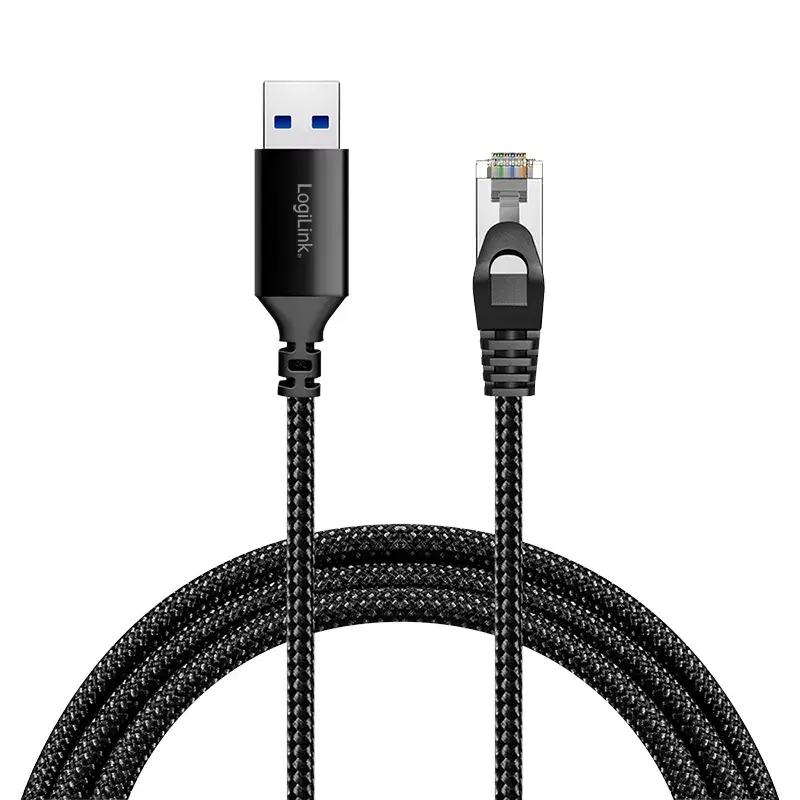Võrgukaabel LogiLink CU0406 RJ-45 Cat6 10 m Must