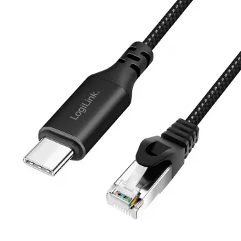 Võrgukaabel LogiLink CU0413 RJ-45 Cat6 3 m Must