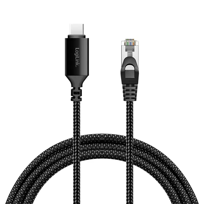Võrgukaabel LogiLink CU0416 RJ-45 Cat6 10 m Must