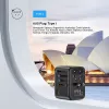Toiteadapter UNITEK P1122ABK01 Universal Must Tüüp C G I