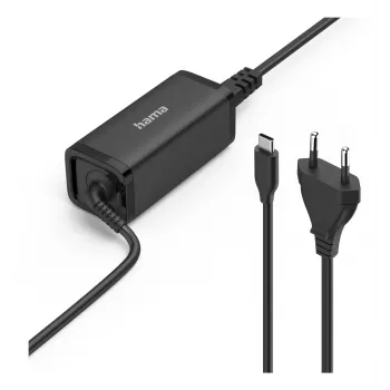 Hama 00200023 toiteadapter 65W must siseruumidesse sülearvutile