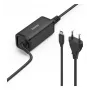 Hama 00200023 toiteadapter 65W must siseruumidesse sülearvutile