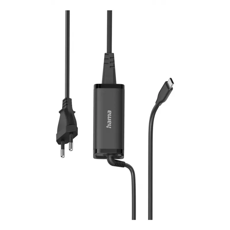 Hama 00200023 toiteadapter 65W must siseruumidesse sülearvutile