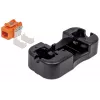 Intellinet Keystone Jack, Cat6, UTP, Punch-down, oranž