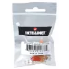 Intellinet Keystone Jack, Cat6, UTP, Punch-down, oranž